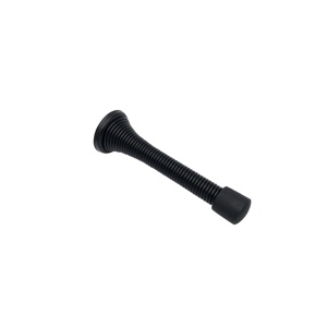 <strong>Spring</strong> <strong>Door</strong> <strong>Stopper</strong> 3-1/4" Flexible <strong>Spring</strong> <strong>Door</strong> Stops with White Rubber Bumper Tips - Product Image 2