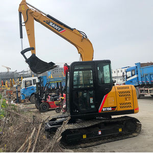 Vendita calda 95% nuova cina SANY escavatore SY75C <span class=keywords><strong>7</strong></span>.5Ton piccole ore di lavoro sistema idraulico di alta qualità prezzo più basso spedizione gratuita - Product Image 3