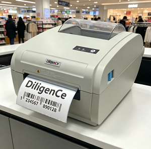 Stampante Termica USB DiligenCe da 4,33 Pollici per Etichette e Adesivi di Spedizione con 2 Anni di Garanzia - Product Image 3