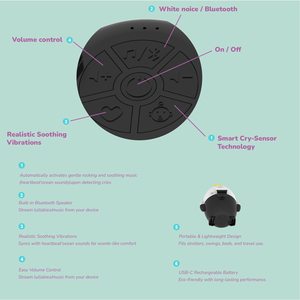 Balancín <span class=keywords><strong>para</strong></span> Bebés con Bluetooth TLC 2026, Nuevo Diseño, con Música y Sensor de Llanto, Reproductor Relajante <span class=keywords><strong>para</strong></span> Bebés - Product Image 3