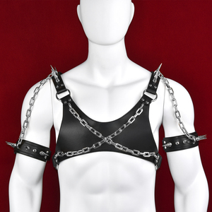 БДСМ кожаное нижнее белье бондаж высокого качества Женское белье весело Фетиш взрослые секс игрушки оптом - Product Image 3