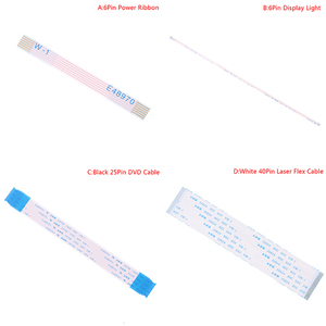<span class=keywords><strong>6pin</strong></span> 25pin 40 סרט כבל Flex עבור מתג מסוף PS5/מסך אור לוח/מסך אור דיסק מנהל התקן/Dvd/עדשות לייזר - Product Image 2