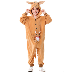 可爱Cosplay袋鼠婴儿服装亲子男孩动物装扮儿童中性连帽 - Product Image 6