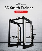 Machine Smith multifonctionnelle de type Gantry pour salle de sport commerciale avec rack à squats - Ensemble d'équipements de fitness polyvalents fabriqués en Chine