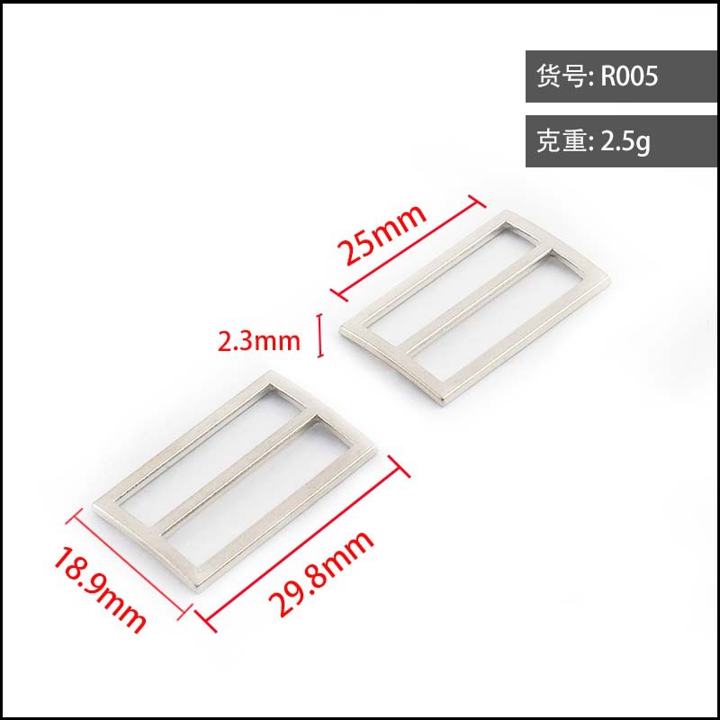 R005 สีเงิน เส้นผ่านศูนย์กลางภายใน 25 มม