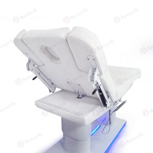 Lit chauffant de <span class=keywords><strong>massage</strong></span> de traitement de spa de luxe chaise médicale de salon de beauté vibrant lit de cils faciaux lit de table de <span class=keywords><strong>massage</strong></span> électrique - Product Image 4