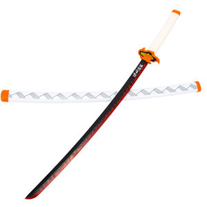 <span class=keywords><strong>Espada</strong></span> de juguete de madera de la serie demon, anime japonés, <span class=keywords><strong>Rengoku</strong></span>, Kyoujurou, venta al por mayor - Product Image 6