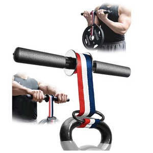 Fortalecedor de antebrazo profesional y rodillo de muñeca-Entrenador de agarre resistente con Mango antideslizante y bloqueo rápido para gimnasio/hogar - Product Image 1