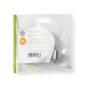 Conector Enchufable Macho VGA de Alta Densidad D-Sub de 15 Pines para Conexión de Pantalla de Monitor de Computadora - Product Image 4