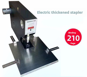 Engrapadora Eléctrica Automática Industrial de Alta Resistencia <span class=keywords><strong>para</strong></span> Encuadernación de <span class=keywords><strong>Papel</strong></span> <span class=keywords><strong>Grueso</strong></span> y Folletos - Product Image 2
