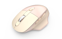 GEEZER Wireless 5D ERGONOMIC Optical Mouse dengan Penutup Atas dan Panel Samping Berbahan Kulit
