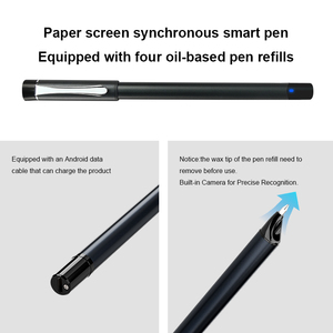 Venta al por mayor de fábrica: Set de Cuaderno y Bolígrafo Inteligente con Sincronización en Tiempo Real, Cuaderno de Ejercicios A5 con Función IA para Cualquier Persona (Android e iOS) - Product Image 2