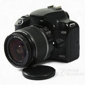 <span class=keywords><strong>Appareil</strong></span> <span class=keywords><strong>photo</strong></span> reflex numérique 1000D d'occasion avec objectif 18-55 mm, kit 10,1 MP pour débutants, compatible avec les objectifs 50 mm, 55-250 mm, 75-300 mm - Product Image 3