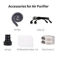 PYD Life DTF Durcissement Four Sèche Accessoires Extracteur De Fumée 150W 110V DTF Purificateur D'air