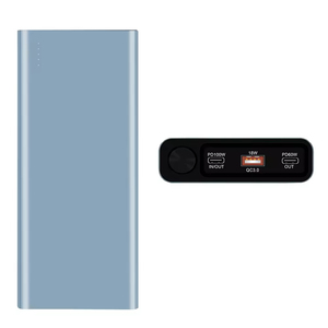 Banco <span class=keywords><strong>de</strong></span> energía <span class=keywords><strong>de</strong></span> aleación <span class=keywords><strong>de</strong></span> aluminio <span class=keywords><strong>de</strong></span> 26800mAh con capacidad ajustable <span class=keywords><strong>de</strong></span> 100W para teléfonos inteligentes, iPad, <span class=keywords><strong>iPhone</strong></span>, computadoras - Product Image 5