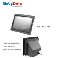 Module de scanner de codes-barres 2D à fixation fixe Mobydata avec fenêtre de lecture super large, scanner de codes QR intégré, module OEM