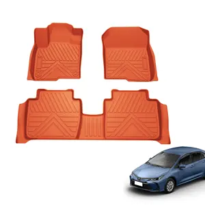 Per tutte le stagioni 3D TPE tappetini auto fabbrica 4 pezzi pavimento per Toyota corolla 2024