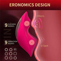 Bestseller App-gesteuerter Tragbarer Kabelloser Saugvibrator für Frauen Vagina Klitoris Stimulator G-Punkt Vibrator Sexspielzeug für Erwachsene