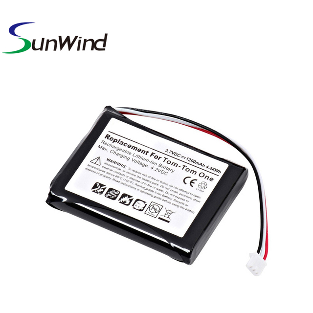 Bateria Tomtom Del GPS 3.7V 1200mAh Lithium Polymer Battery Replace for TomTom One V1 GPS Navigator