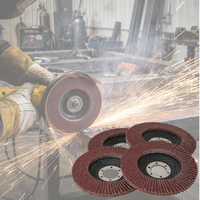 Discos Abrasivos de Óxido de Aluminio Premium con Respaldo de Fibra de Vidrio, Discos de Lijado Marrones de Óxido de Aluminio OBM ODM OEM