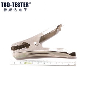 Venta al por mayor de alto voltaje de metal de oro de cobre eléctrico cocodrilo pinza de batería de acero inoxidable - Product Image 5