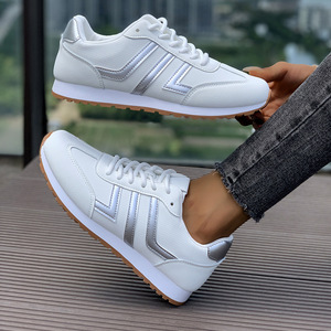 Chaussures à plateforme à bout rond pour femmes, chaussures décontractées, <span class=keywords><strong>mocassins</strong></span> à lacets, taille 43, mode <span class=keywords><strong>2022</strong></span> - Product Image 1