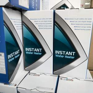 220V 5500w Electric Tankless Water Heater Knob <b>Control</b> Overheating Protection Fast Heating for <b>shower</b> use insatnt water heater - Product Image 6