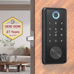 Nhà máy trực tiếp tự động không thấm nước an ninh Keyless chốt cửa điện thông minh khóa - Product Image 3