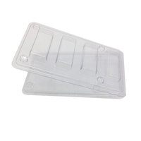 Blíster Rectangular de Plástico Desechable de PVC, Caja de Concha para Mascotas, Pendrive USB, Embalaje de Electrónica de Consumo