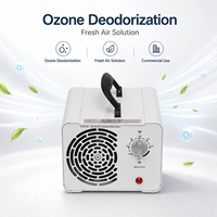 Machine de désodorisation portable industrielle et commerciale pour la maison, la voiture, le sous-sol, l'entrepôt, l'élimination des odeurs de fumée et d'animaux, générateur d'ozone