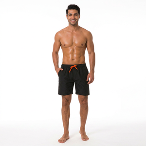 Short de plage respirant pour hommes Short de sport à cordon de serrage personnalisé Anti-rides Expédition DDP - Product Image 1