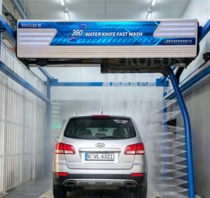 360 °   Laveuse rotative à bras articulé entièrement automatique et autonome, très demandée pour les stations-service autoroutières - Product Image 5