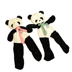 Grande Peluche <span class=keywords><strong>Panda</strong></span> Bianco e Nero, Materiale in Peluche Corto, Imbottitura in Cotone PP, Unisex, <span class=keywords><strong>Altezza</strong></span> 80cm-180cm - Product Image 1