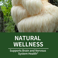 Complément alimentaire végétalien pour le système immunitaire et stimulant cérébral nootropique à marque privée – Gouttes liquides de champignon Crinière de lion