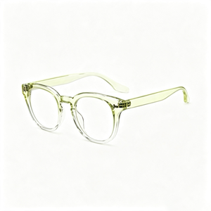 SM23051 Retro Runde Blaulichtfilter-<span class=keywords><strong>Brille</strong></span> Unisex PC-Rahmen Harz-Gläser 6 Farben Individuell Anpassbar - Product Image 3