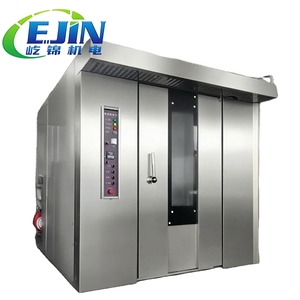 Four rotatif industriel diesel EJIN grande capacité 64 plateaux pour la production <span class=keywords><strong>de</strong></span> <span class=keywords><strong>pain</strong></span> en boulangerie dans les usines alimentaires - Product Image 1