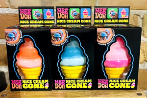 Viral <strong>Squish</strong> <strong>Toy</strong> Needoh Nice Ice Cream Cone Gradient Ice Cream Stress Relief Squeeze <strong>Toy</strong> - Product Image 6