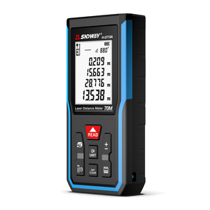 เครื่องวัดระยะเลเซอร์ SNDWAY รุ่น H-D710A ระยะ 70 เมตร มาตรฐาน IP54 วัสดุพลาสติก กำลังขยาย 10 เท่า รับประกัน 1 ปี พร้อมระดับน้ำอิเล็กทรอนิกส์ในตัว - Product Image 2