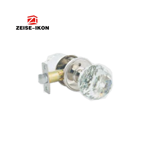 مقابض أبواب كريستالية مع قفل، مقابض أبواب كريستالية سوداء لغرف النوم والحمامات، طقم مقابض أبواب كريستالية زجاجية بتصميم عتيق - Product Image 5