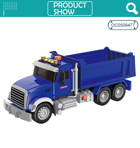 Ensemble de jouets anti-Friction avec son lumineux, <span class=keywords><strong>camion</strong></span> de construction, voiture à benne - Product Image 2