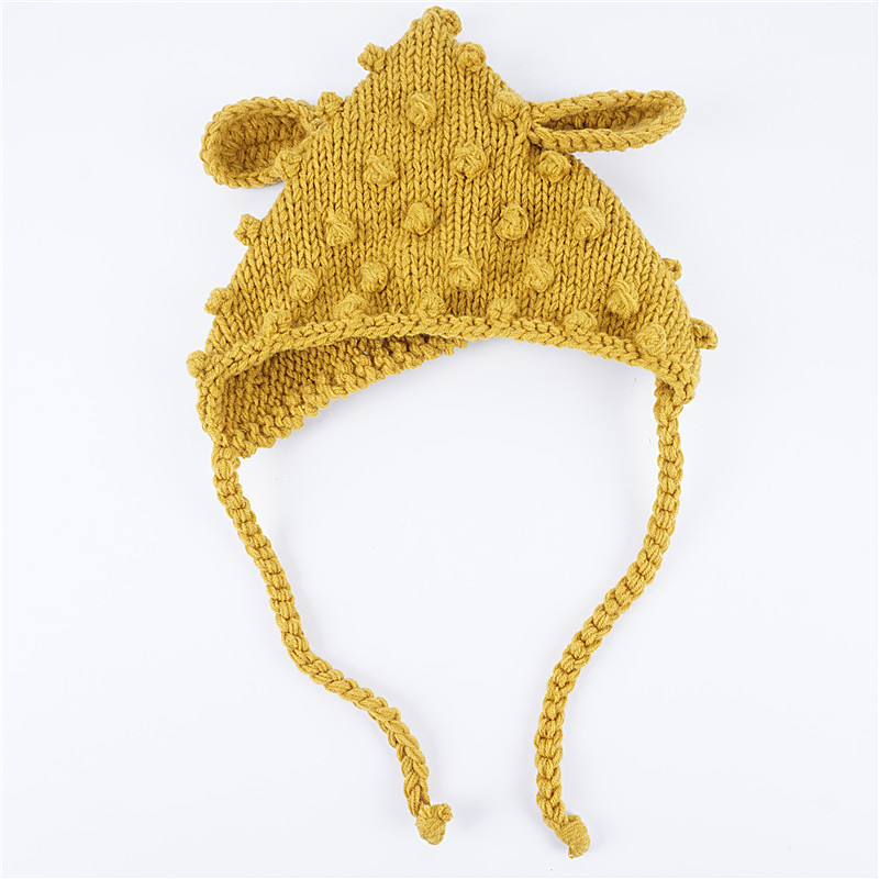 2023 зимняя шапка с ушками оленя