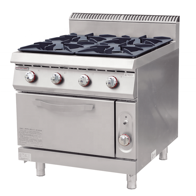 Commercial Gas Stove Stainless Steel Kitchen