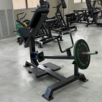 Machine à Rameuse T-Bar à Charge Libre Professionnelle, Direct Usine, Appareil de Renforcement Dorsal et Thoracique pour Salle de Sport et Studio de Fitness
