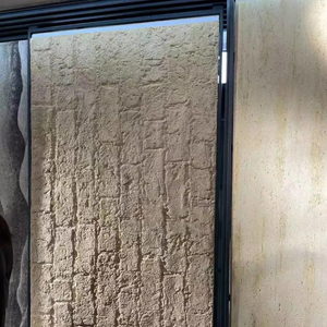 Moderne 3D texturé <span class=keywords><strong>bambou</strong></span> tissé flexible pierre revêtement carrelage mur panneau de céramique sûr gain de temps <span class=keywords><strong>pour</strong></span> restaurant flexible - Product Image 3