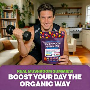 Gomitas <span class=keywords><strong>de</strong></span> Hongos para Adultos con Ashwagandha, Melena <span class=keywords><strong>de</strong></span> León y Reishi, Suplemento Diario para Energía, Concentración y Salud Inmunológica - Product Image 3