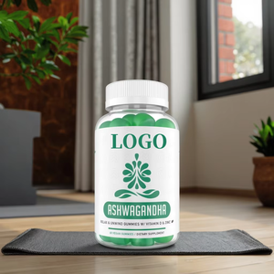 مكملات الأشواغاندا على شكل حلوى من الشركة المصنعة الأصلية/الشركة المصنعة للمعدات الأصلية، مكمل للاسترخاء والهدوء والدعم العاطفي، خالية من الغلوتين - Product Image 4