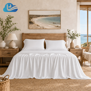 Set di Biancheria da Letto di Lusso Leggero Personalizzato Certificato OEKO-TEX Standard 100 GOTS 60S Eco-Consapevole Cloudland - Product Image 1