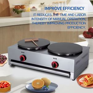 เครื่องทำเครปและ<span class=keywords><strong>แพน</strong></span><span class=keywords><strong>เค้ก</strong></span>ก๊าซเครื่องทำเครปหมุนเชิงพาณิชย์ - Product Image 2