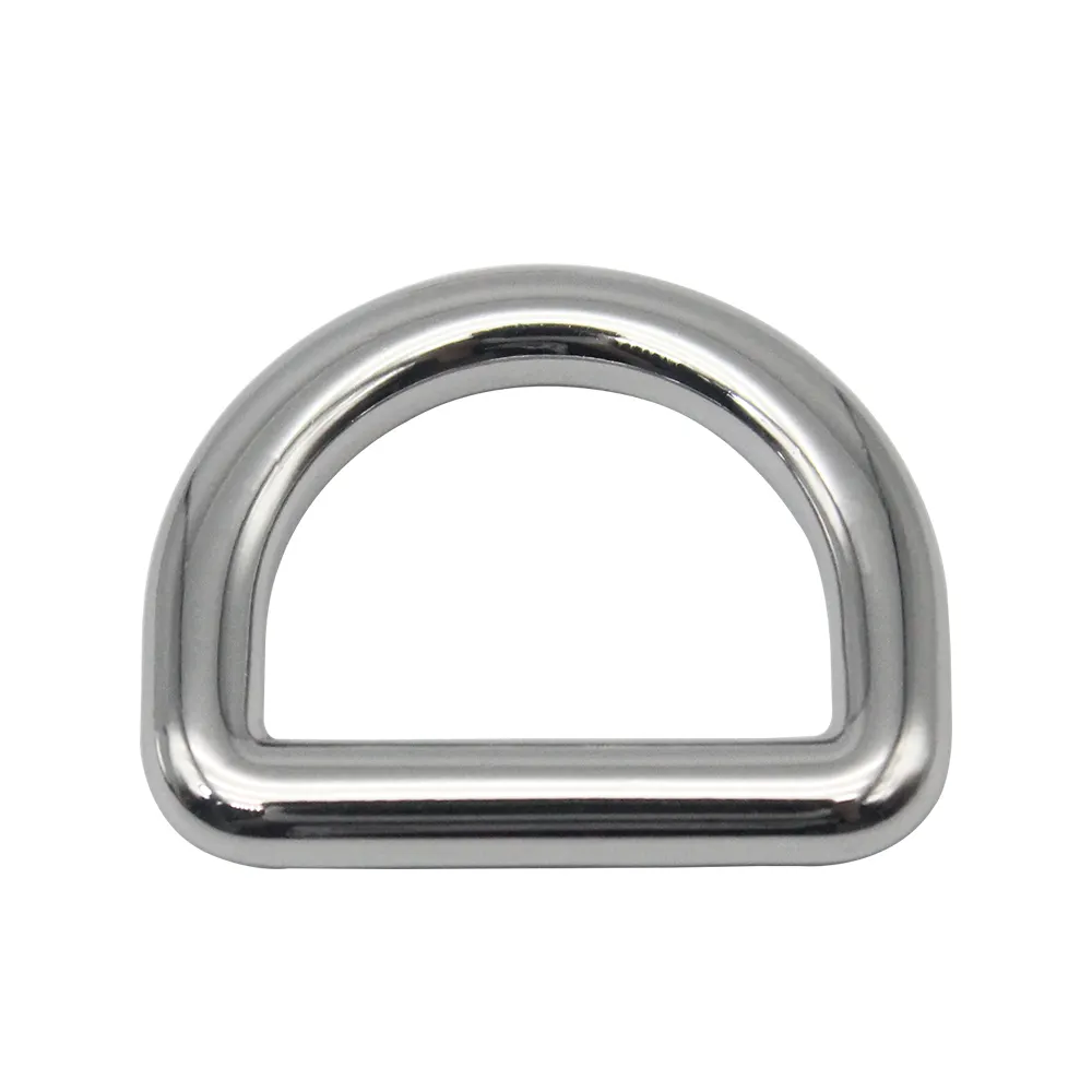 Bolsas De Luxo Acessórios De Metal Logotipo Personalizado De Aço Inoxidável D Anéis Espelho Polido D Fivelas De Prata e Ouro Saco Anéis