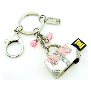 Diseño del bolso Pendrive fábrica diamante 4 GB unidades Flash USB con precio competitivo - Product Image 4